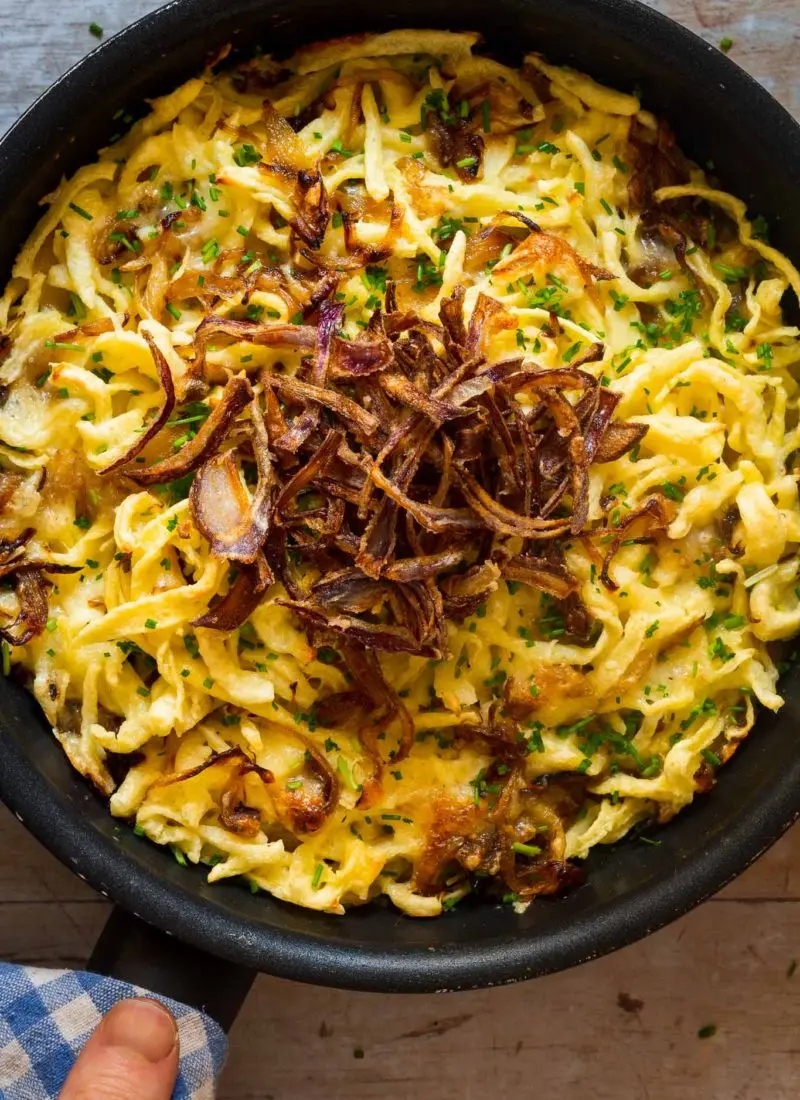Cheese spaetzle