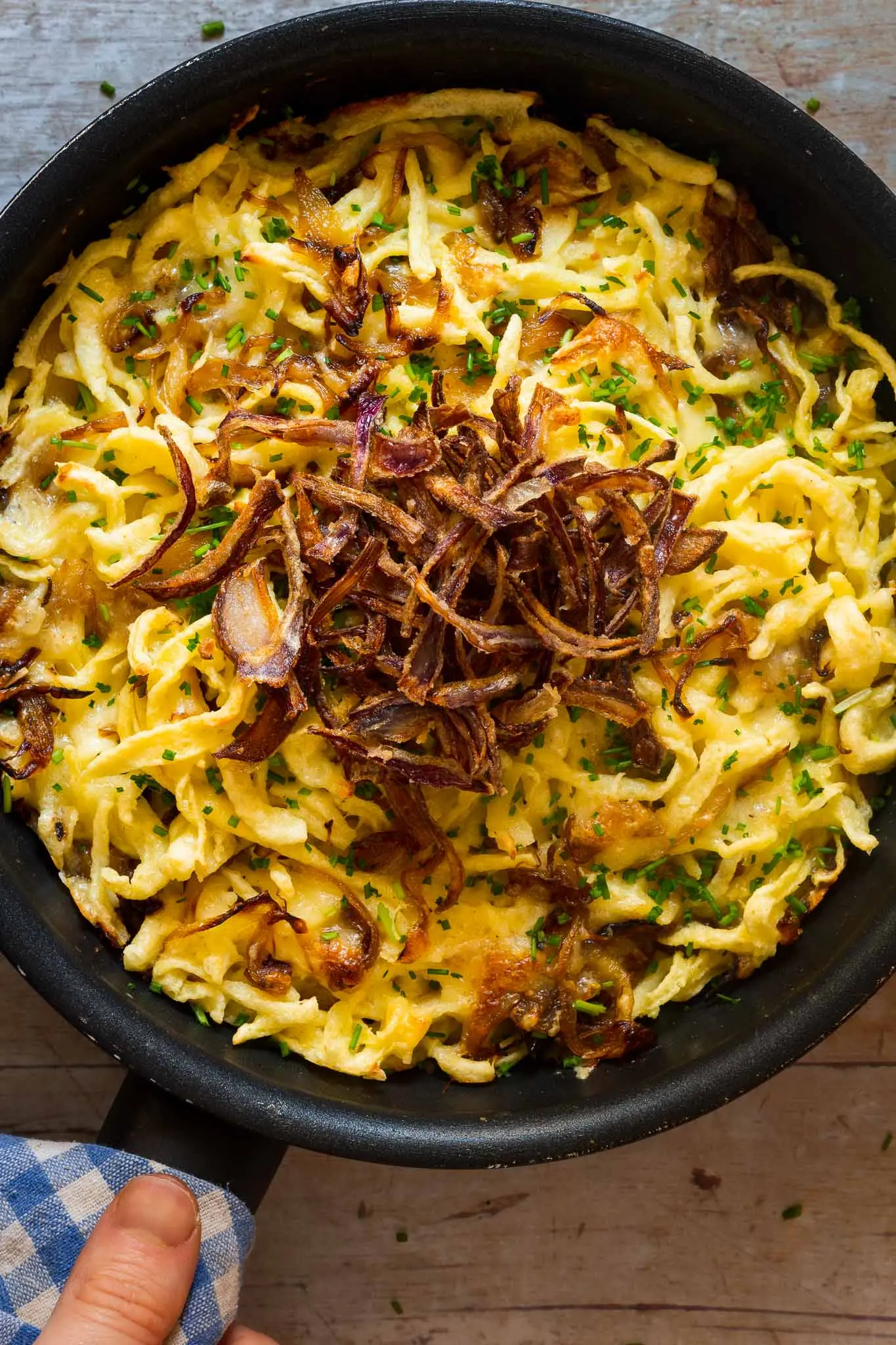 Cheese spaetzle