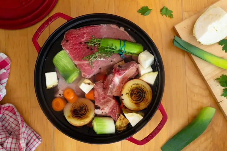 Homemade Beef broth ('Fleischbrühe') My German Table