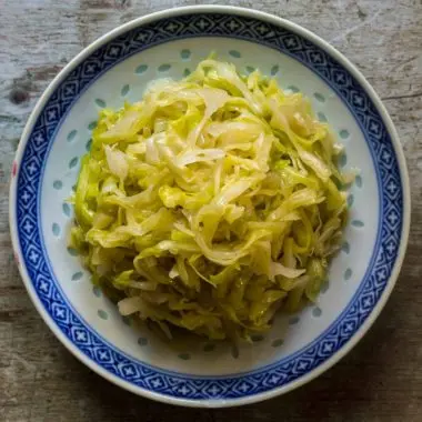 Cabbage Salad with Broth