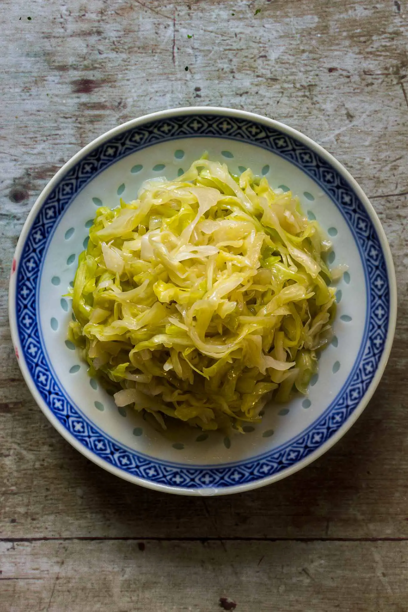 Cabbage Salad with Broth