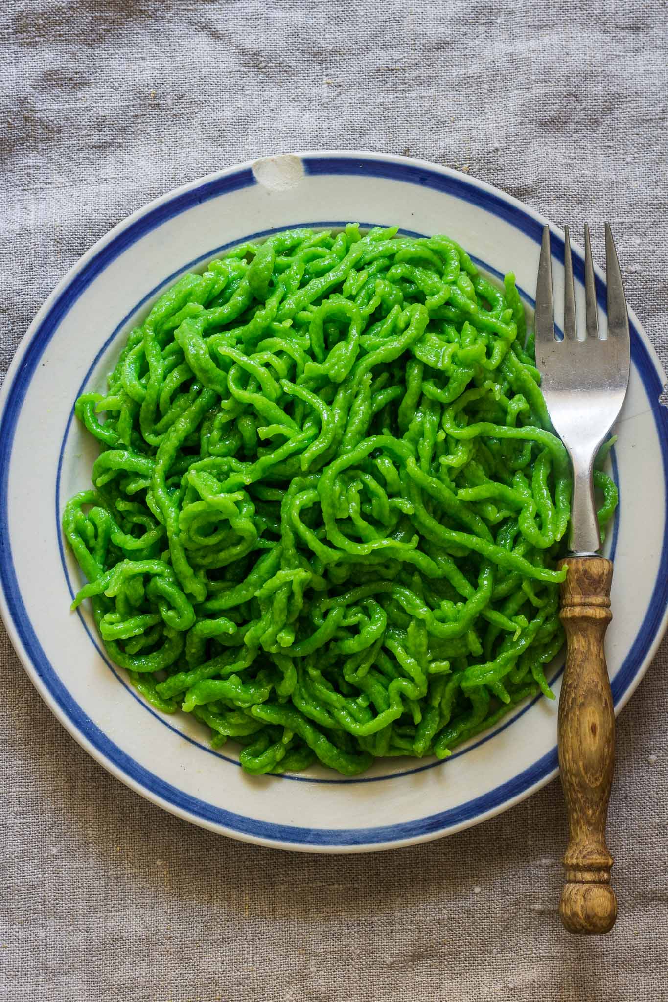 Wild Garlic Spaetzle (‘Bärlauchspätzle’)