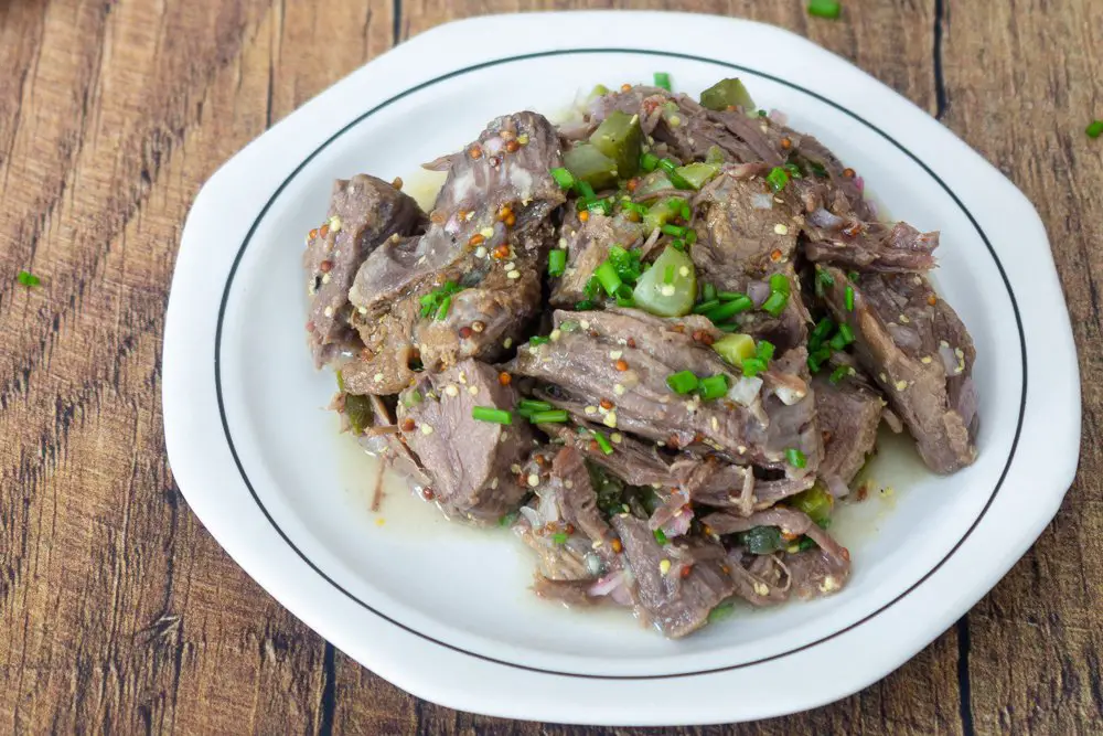 Leftover Beef Salad ('Rindfleischsalat')