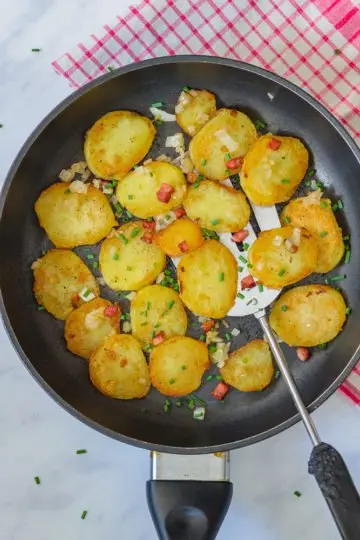 Pan-fried potatoes