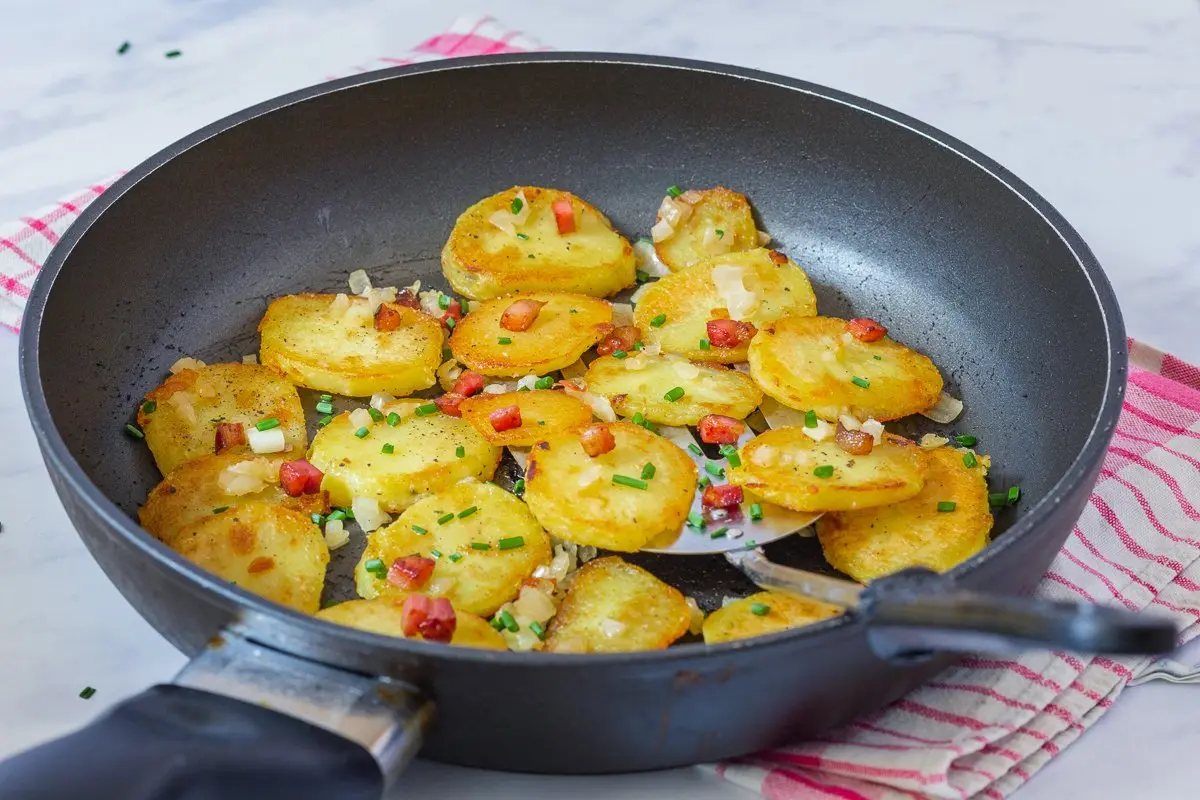 pan-fried potatoes