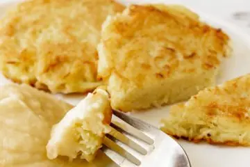 German Potato Pancakes with Applesauce