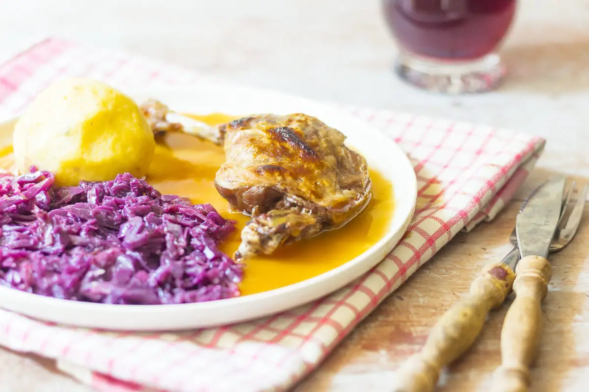 Crispy Orange Duck ('Knusperente mit Orangensauce')