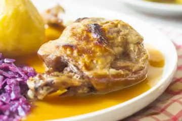 Crispy Duck with orange sauce