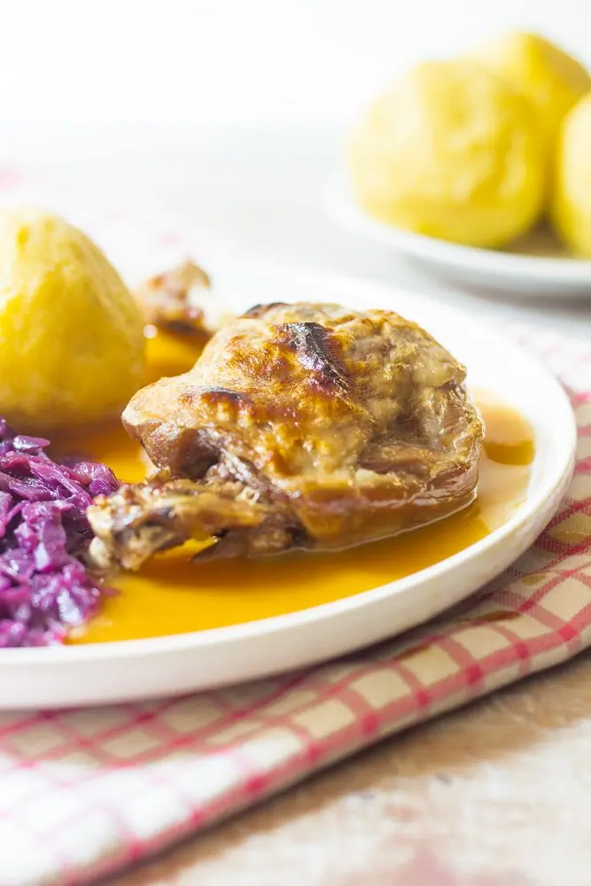 Crispy Duck with orange sauce