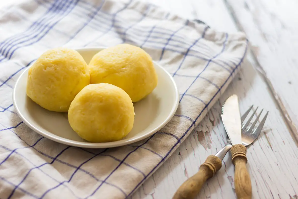 German Potato Dumplings Bavaria-style ('Bayerische Kartoffelknödel')