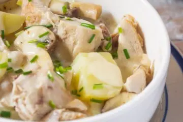 Rabbit Fricassee