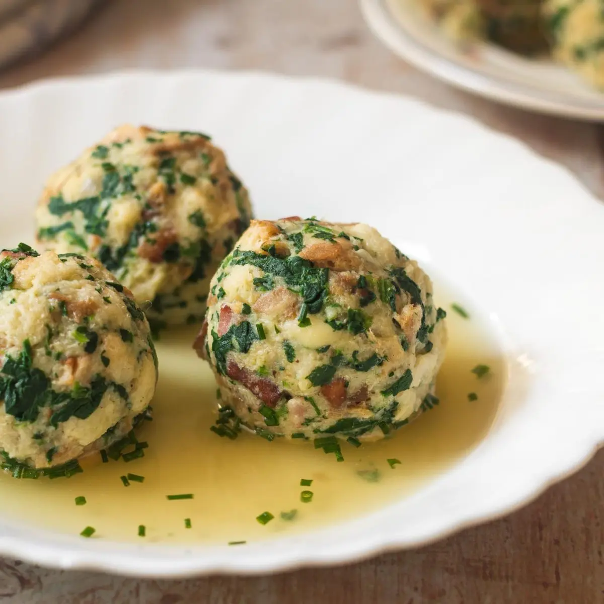 Bacon Dumplings ('Speckknödel')