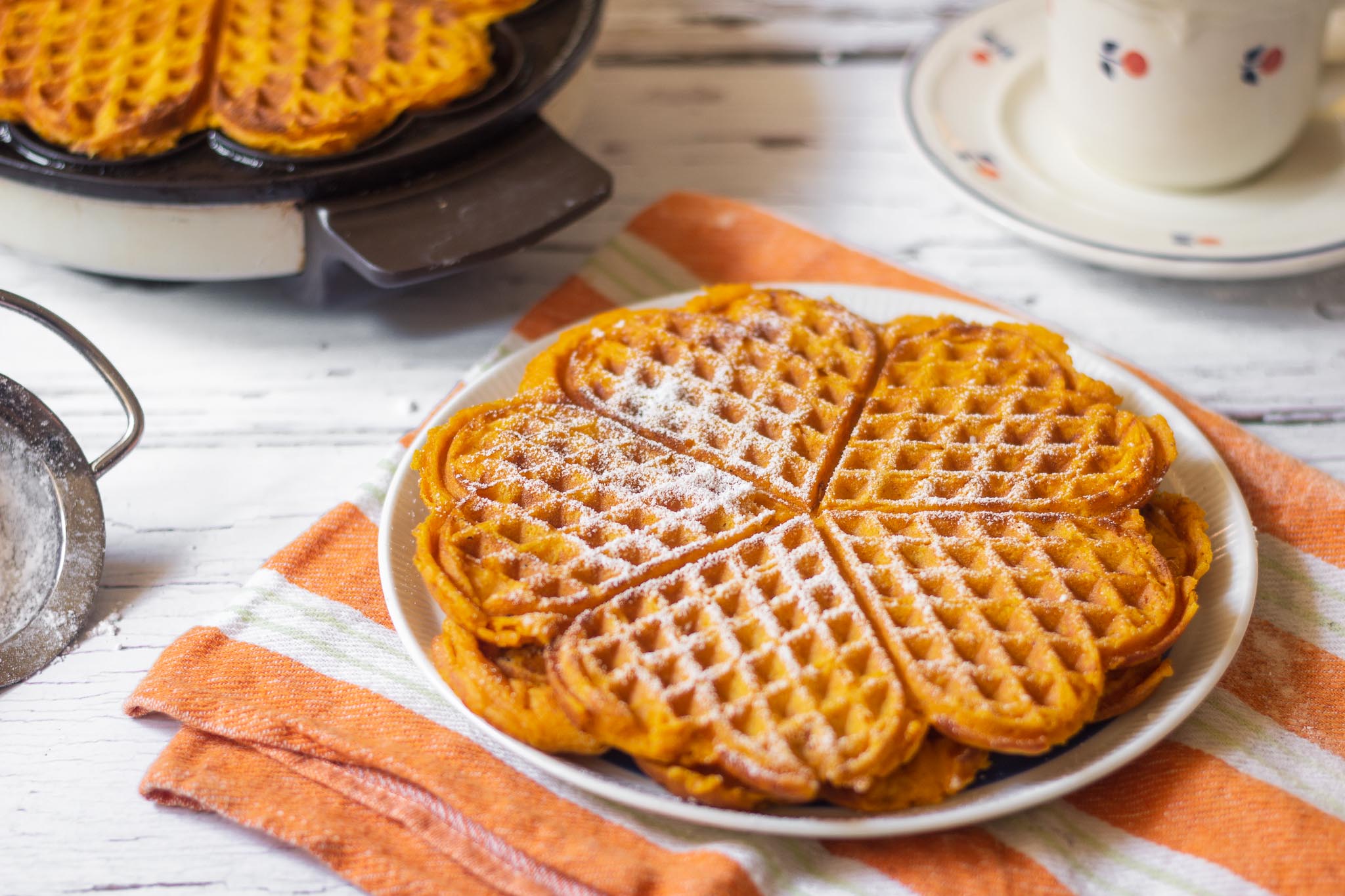 Sweeet potato waffles