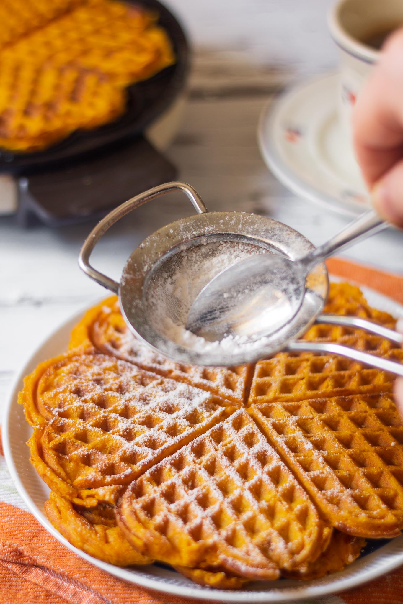 Sweet Potato Waffles