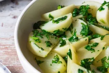 glazed baby turnips