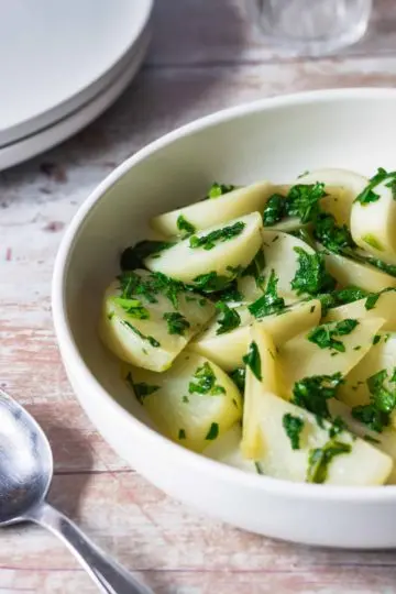 glazed baby turnips