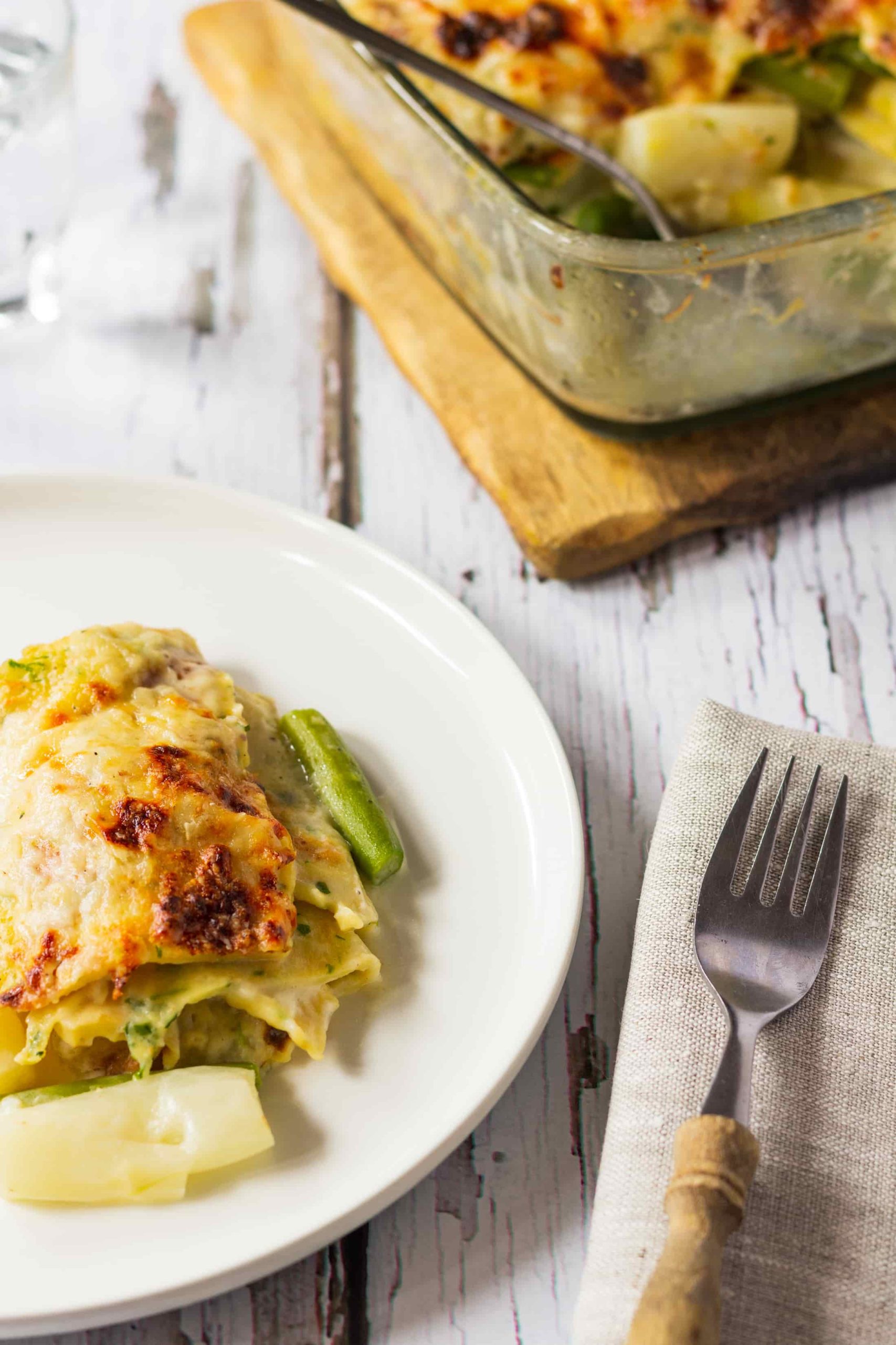 Asparagus Pancake Casserole