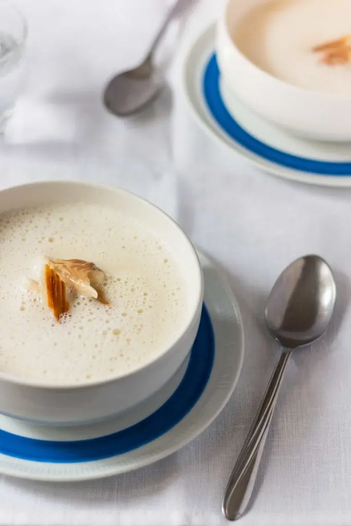 Smoked Trout Soup ('Geräucherte Forellenschaumsuppe') My German Table