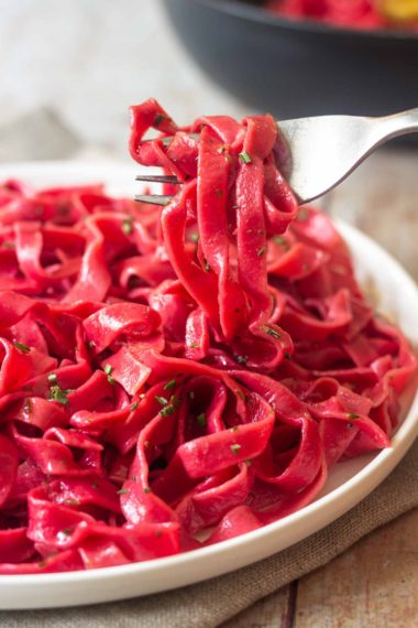 Beet Noodles