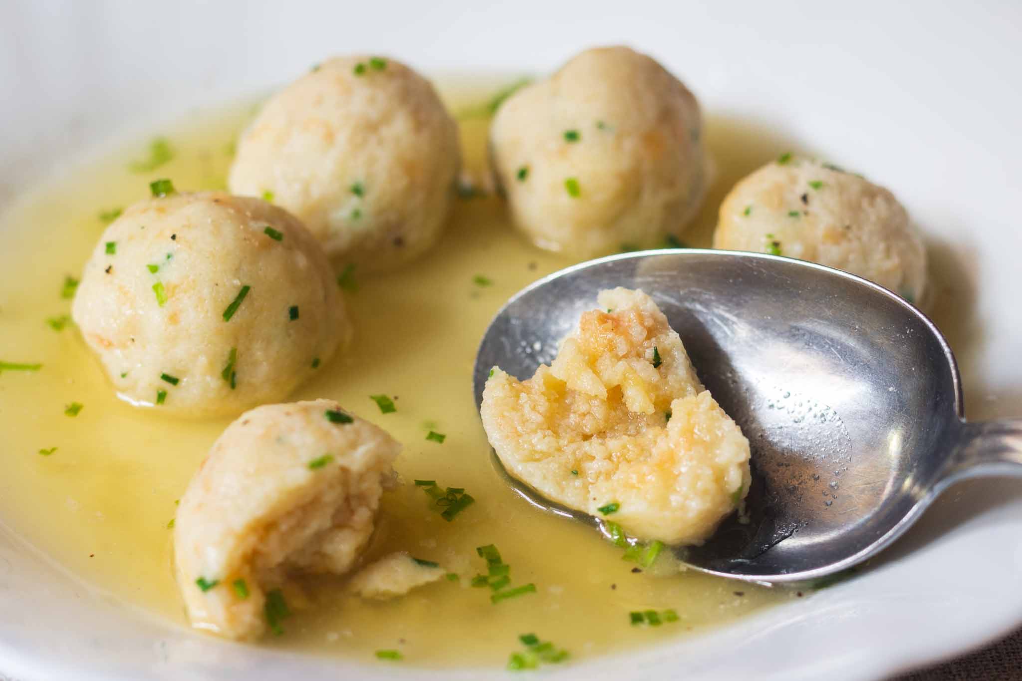 Bone Marrow Dumpling Soup