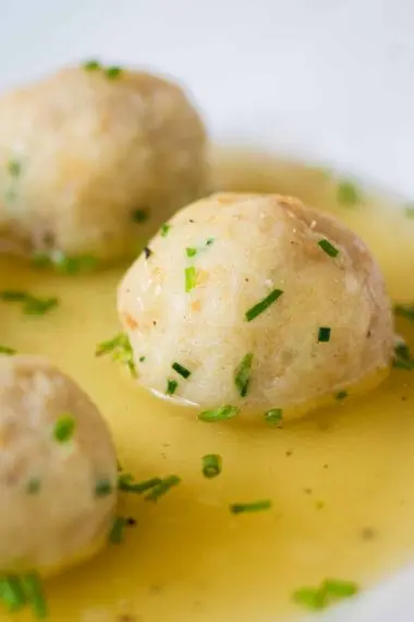 Bone Marrow Dumpling Soup