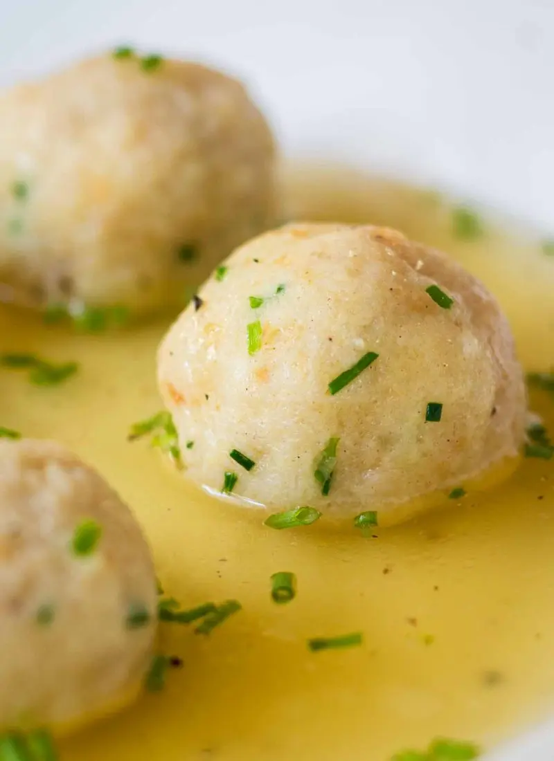 Bone Marrow Dumpling Soup