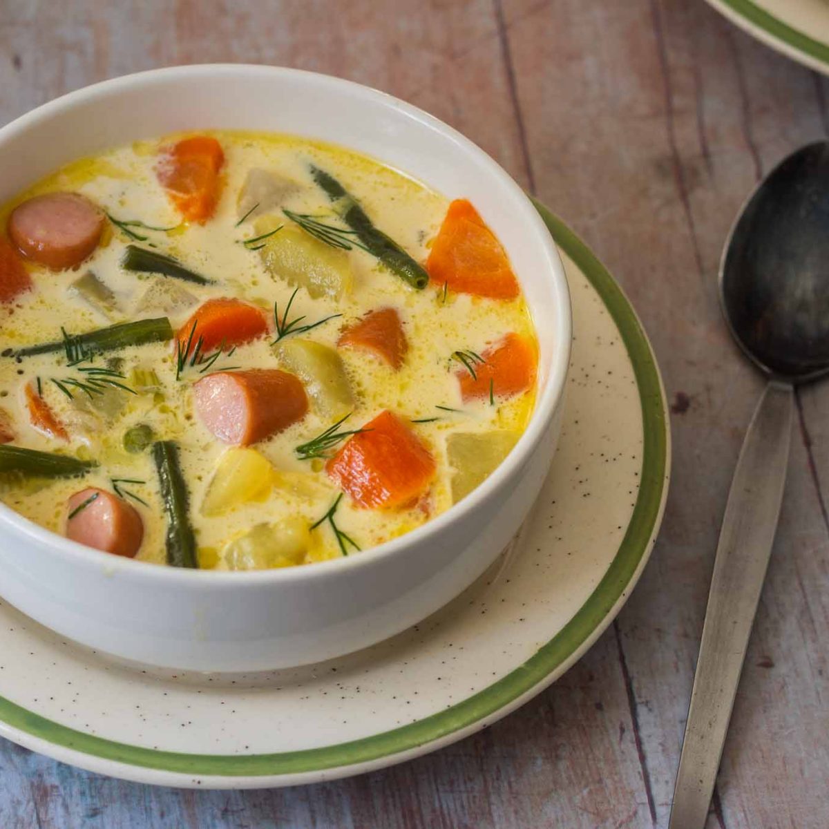 Chunky Potato Soup ('Kartoffeleintopf')