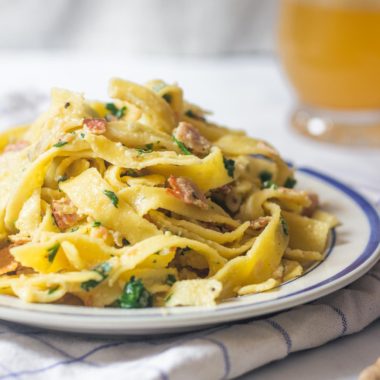 ham and egg noodles