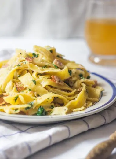 ham and egg noodles