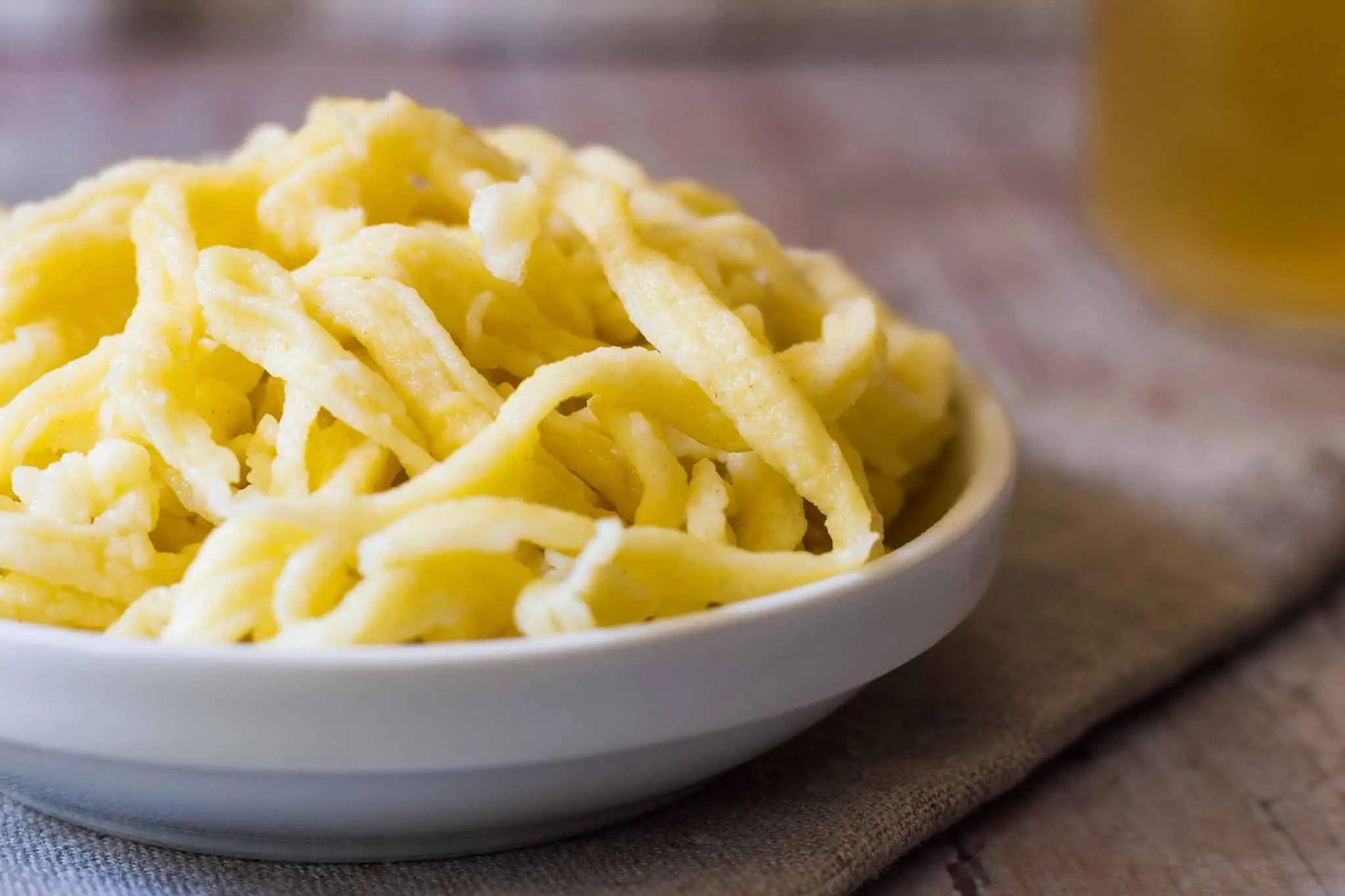 Irregular Shape, Yellow KULL Spatzle Potatoe Press/Ricer Noodle Maker 