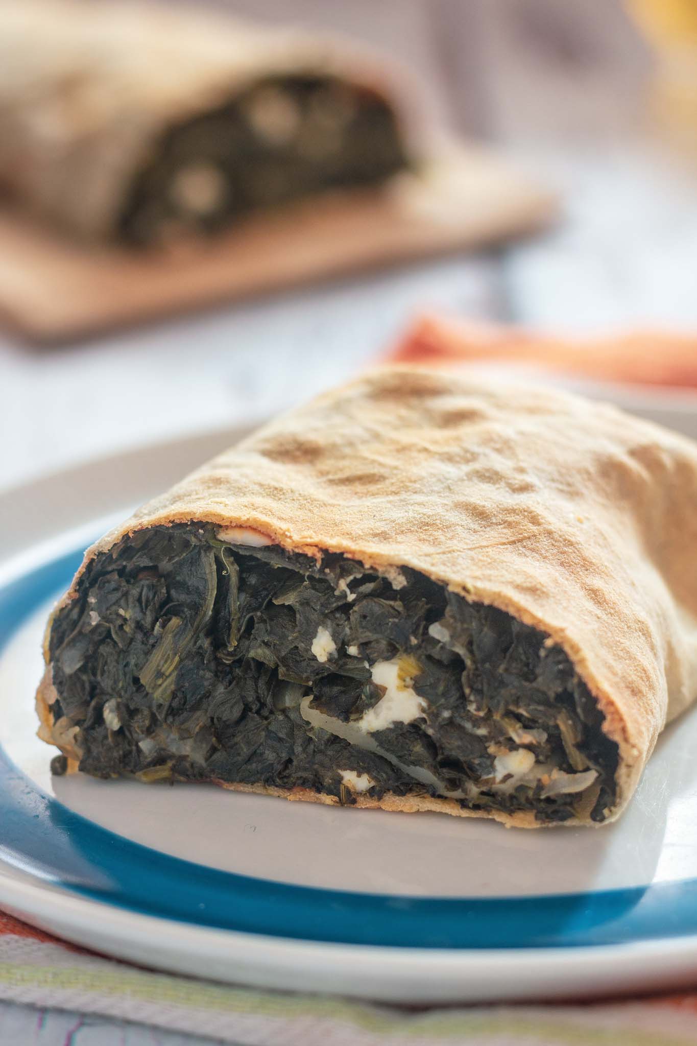 Spinach strudel