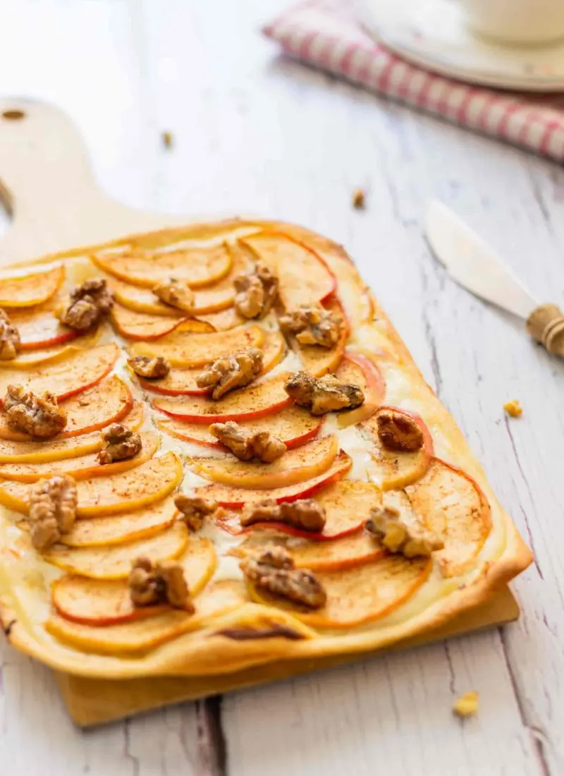 Apple Flammkuchen (&amp;#39;Apfel-Flammkuchen&amp;#39;) - My German Table