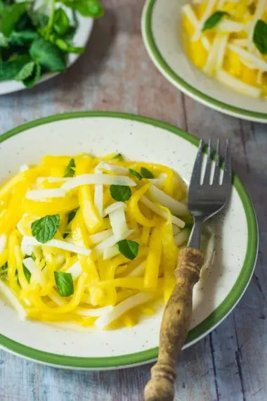 Mango Kohlrabi Salad