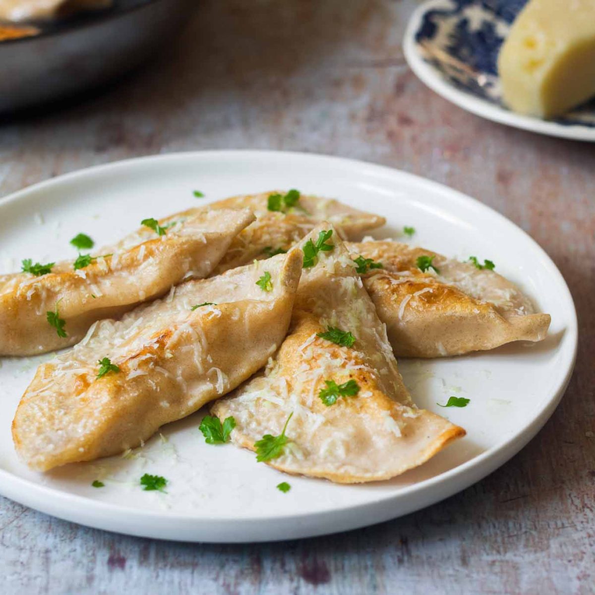 Asparagus Dumplings ('Spargel Schlutzkrapfen')