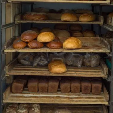 Bread from a bakery