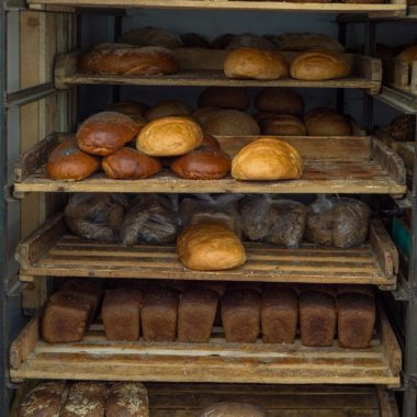 Bread from a bakery