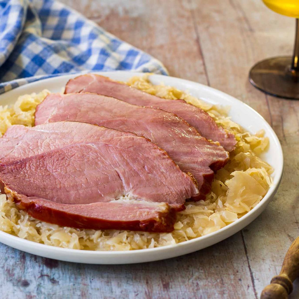 Baden-style Smoked Pork Shoulder ('Badisches Schäufele')
