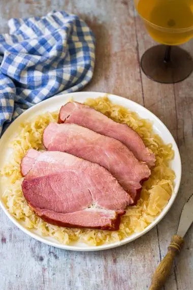 Schäufele (Smoked pork shoulder)