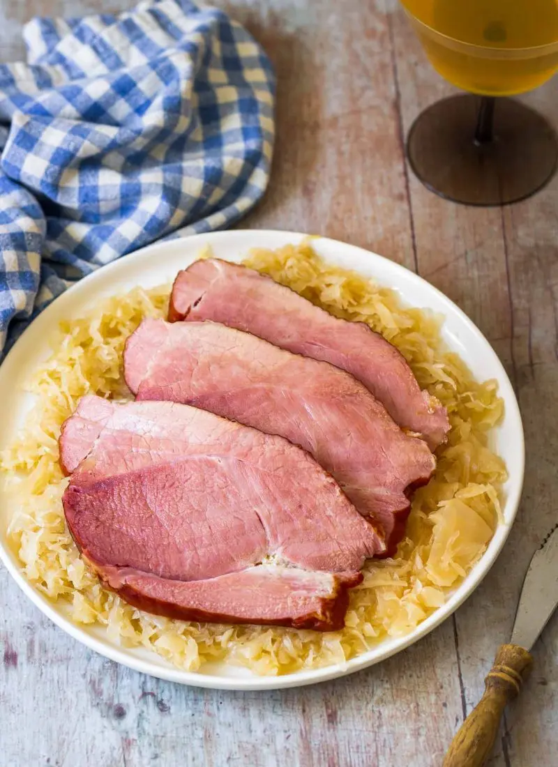 Schäufele (Smoked pork shoulder)