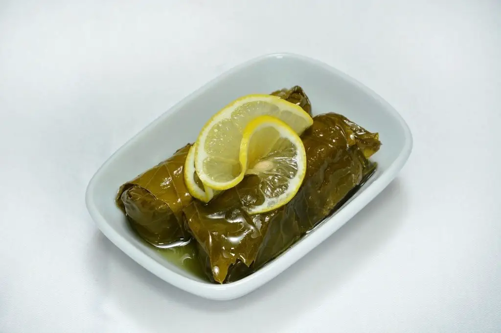 Stuffed grapevine leaves