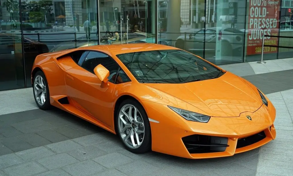 luxury sports car