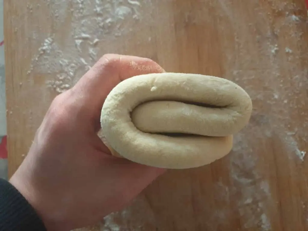 Laminated dough