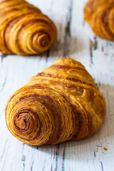 Franzbrötchen (Flaky Cinnamon Rolls)