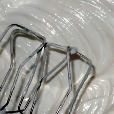 Whipping Egg Whites with Sugar syrup