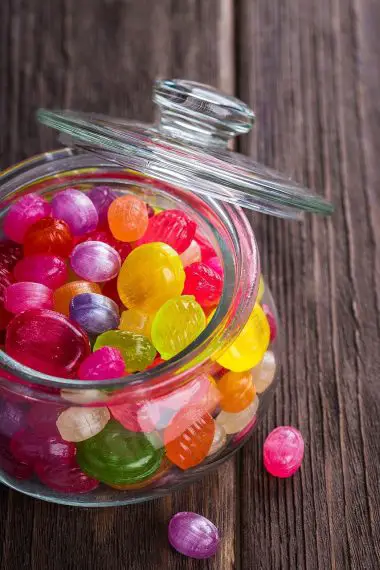 Hard-boiled candy