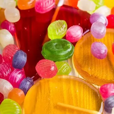 Assortment of candies