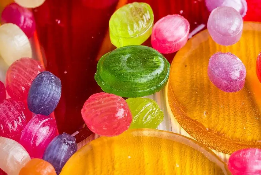 Assortment of candies
