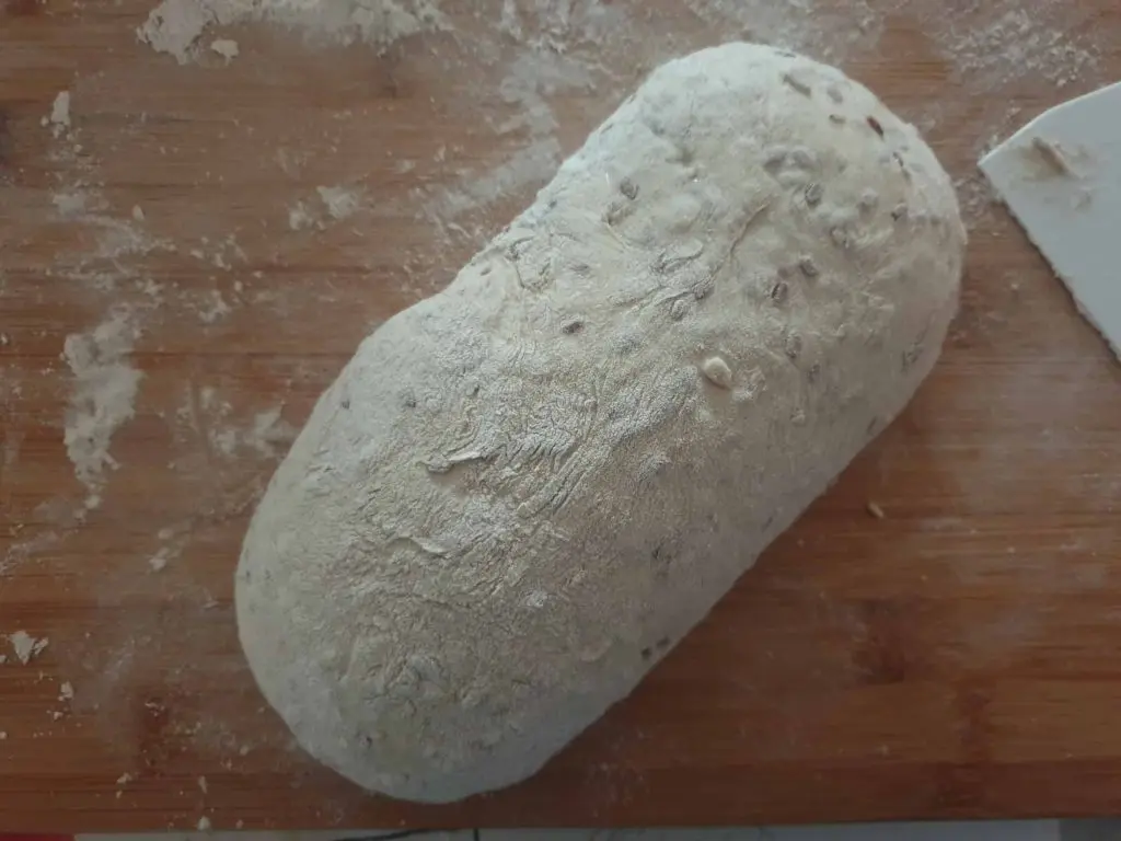 Shaped dough