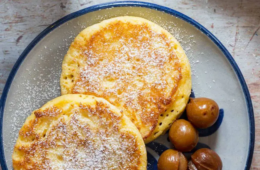 Bohemian Yeast Pancakes (‘Böhmische Liwanzen’, ‘Dalken’)