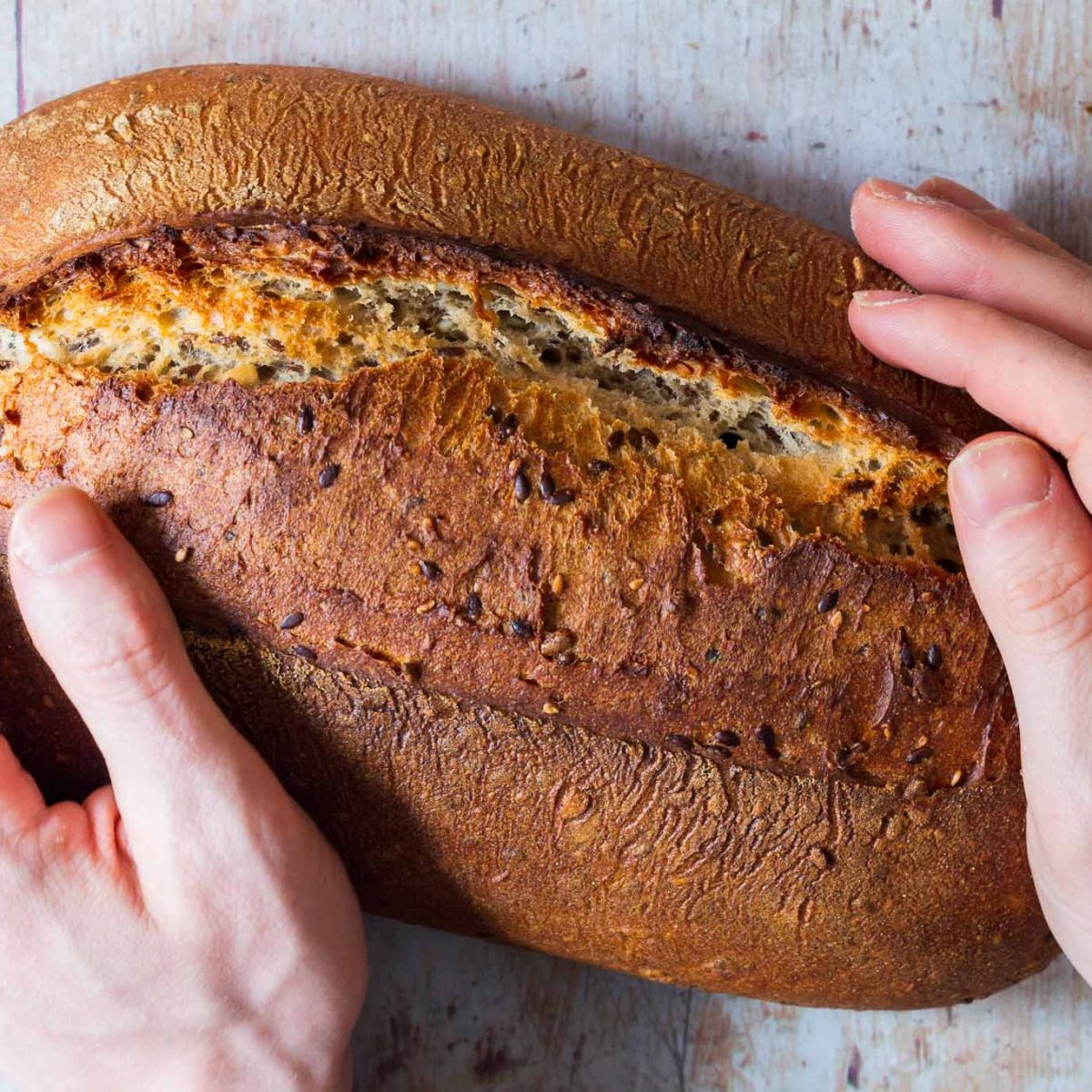 Mixed Bread with Seeds ('Mischbrot mit Körnern')-image